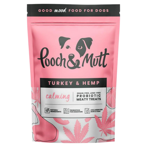 Packet of Pooch & Mutt calming treats