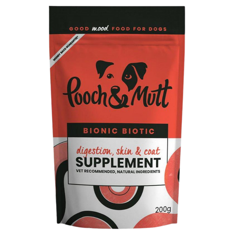 Pooch & Mutt Bionic Biotic dog food supplement