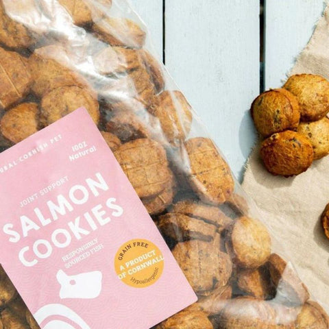 Salmon and Potato Cookies for Dogs