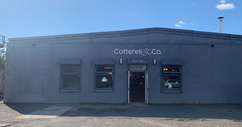 Cotterell and Co lighting store Glasgow