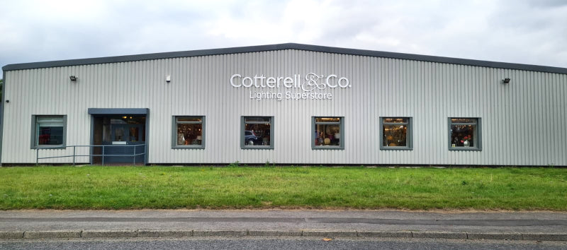 Cotterell and Co lighting store Newcastle Upon Tyne