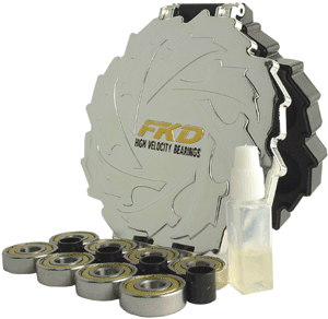 FKD Abec-7 Compact Gold Steel Shield