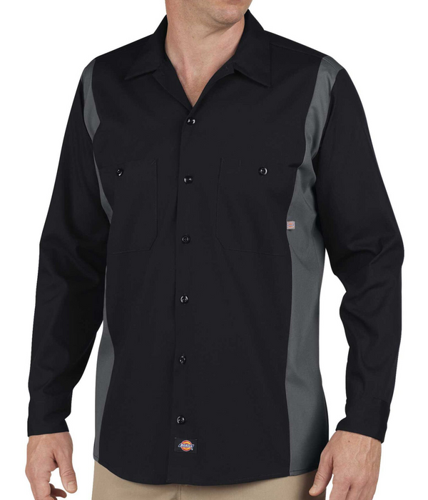 Dickies Long Sleeve Work Shirt - Black S