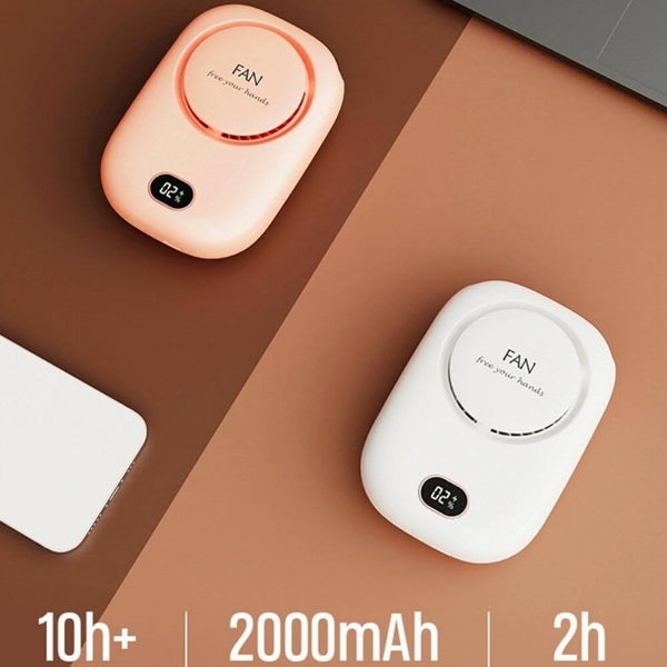 Hands-free USB Powered Portable Mini Personal Fan |  10+ Hrs Running Time with Single Charge | myesoko.com