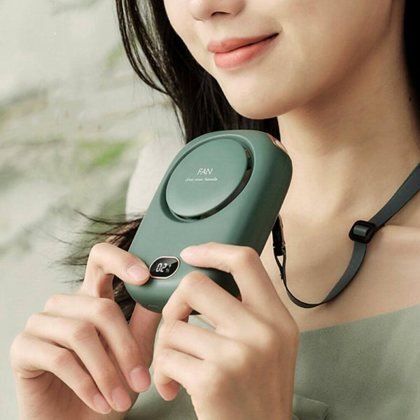 Hands-free USB Powered Portable Mini Personal Fan | Wide Coverage Area | myesoko.com