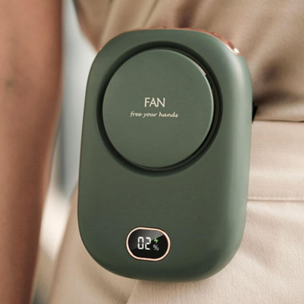 Hands-free USB Powered Portable Mini Personal Fan | Wear Fan Around Waist | myesoko.com