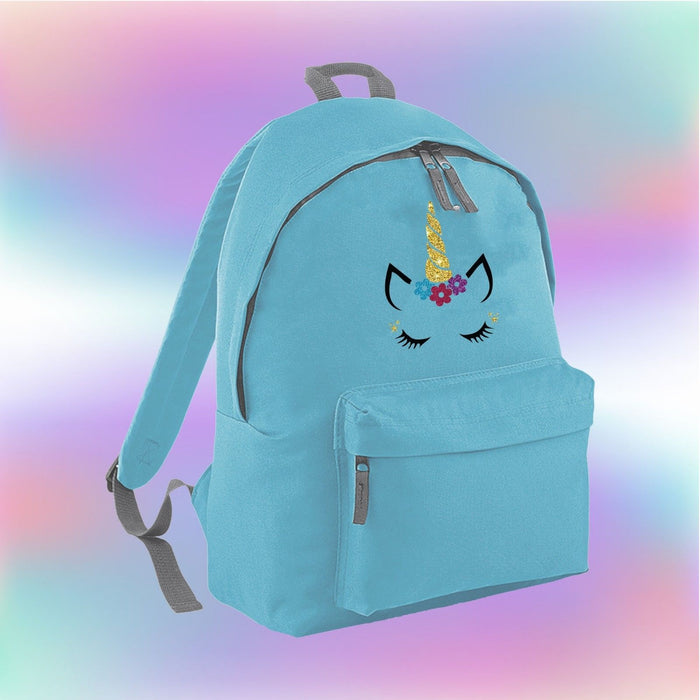 unicorn face backpack