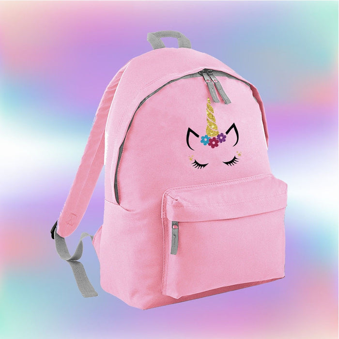 unicorn face backpack