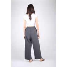 Load image into Gallery viewer, Solid Color Unisex Lounge Drawstring Pants in Dark Gray PP0216 130000 01
