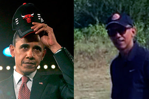 Obama usando bon preto