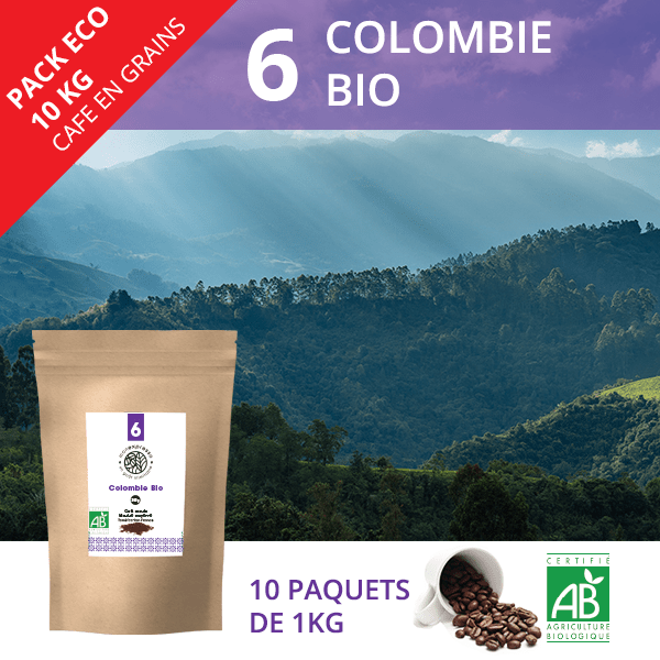 Café en grains BIO Tierra Fuerte 1 KG (*)