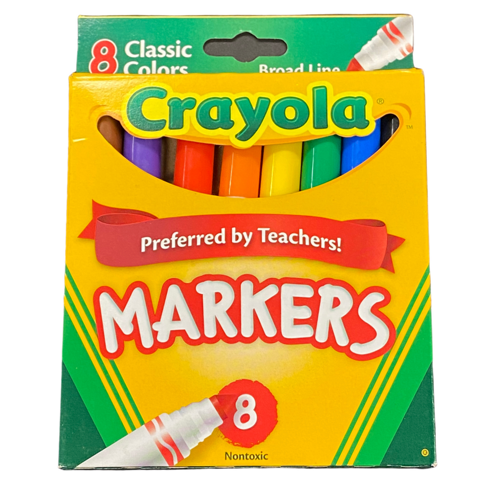 Crayola Fine Line Markers 8ct  The University Store on Fifth