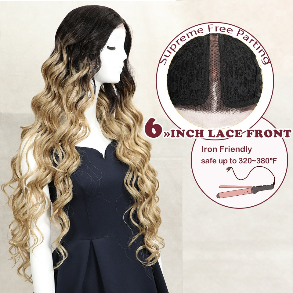 42 inch lace front wig