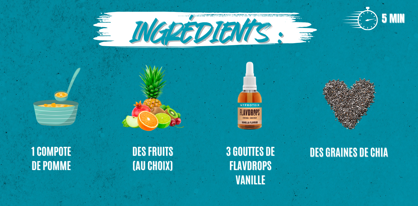 Recette Flavdrops Vanille - Protein Express Tahiti