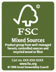 FSC Mixed label