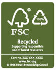 FSC recycled label