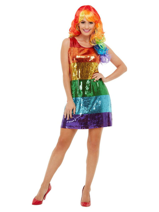 Rainbow Body Stocking Costume - Costume Company Australia