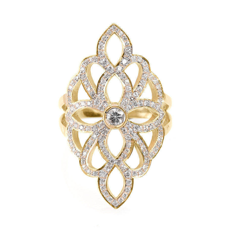 Sophia Lace Diamond Ring, | sillyshinydiamonds