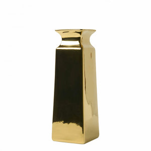 Small Gold Square Vase - Buzz by Bebe