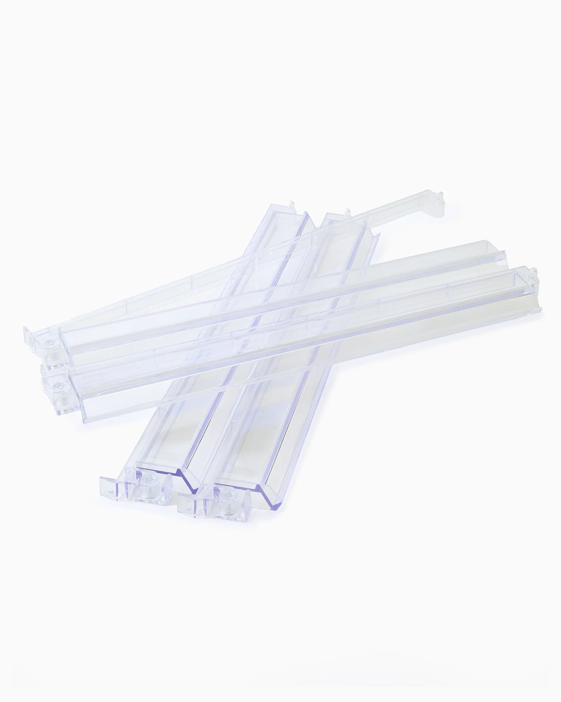 Clear Mahjong Acrylic Rack & Pushers Set
