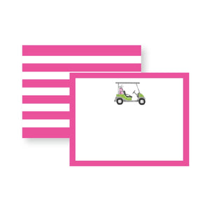 Golf Cart Flat Notecards - Buzz by Bebe