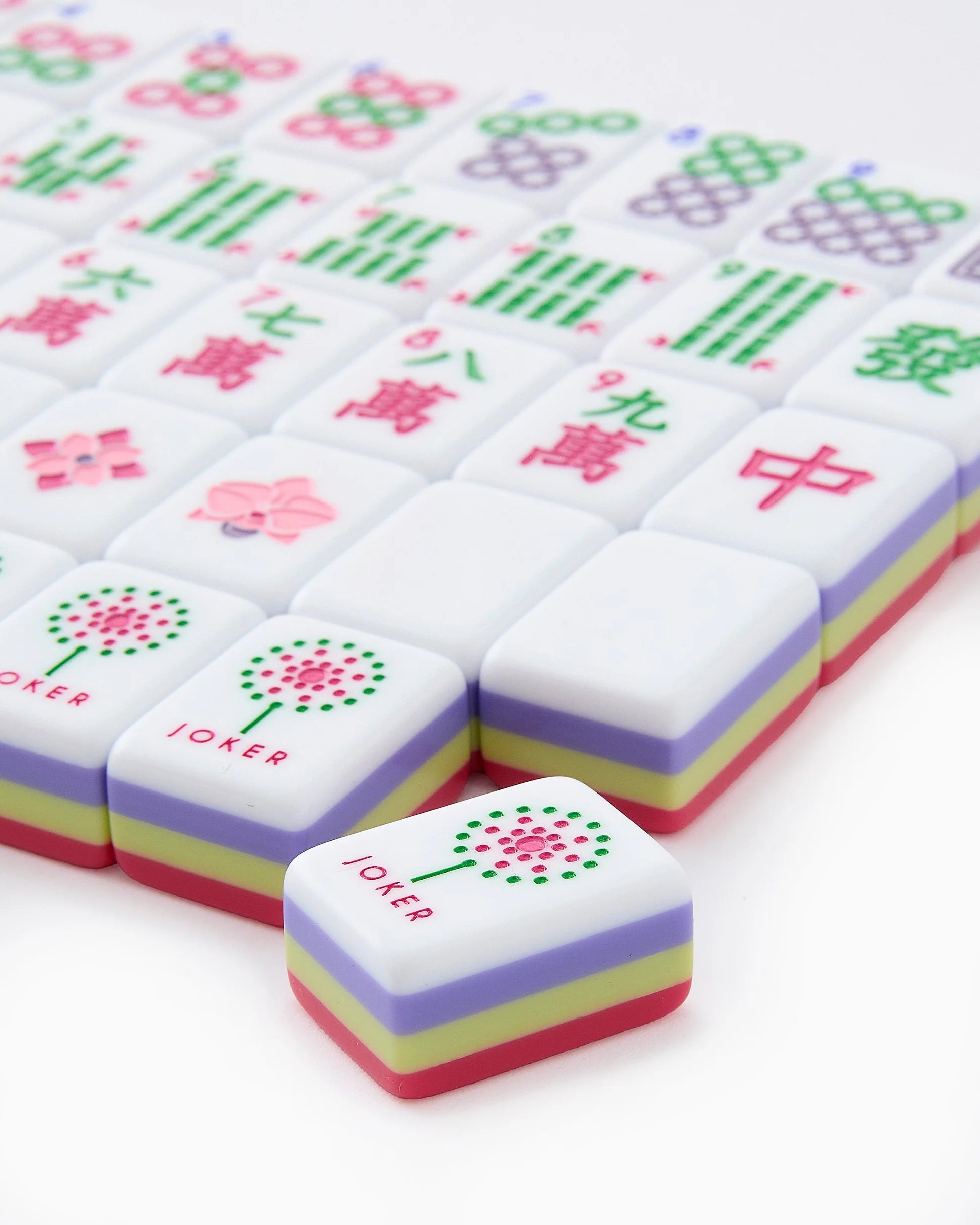 Spring Mahjong Tiles