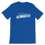 BLACK On Code Unisex T-Shirt