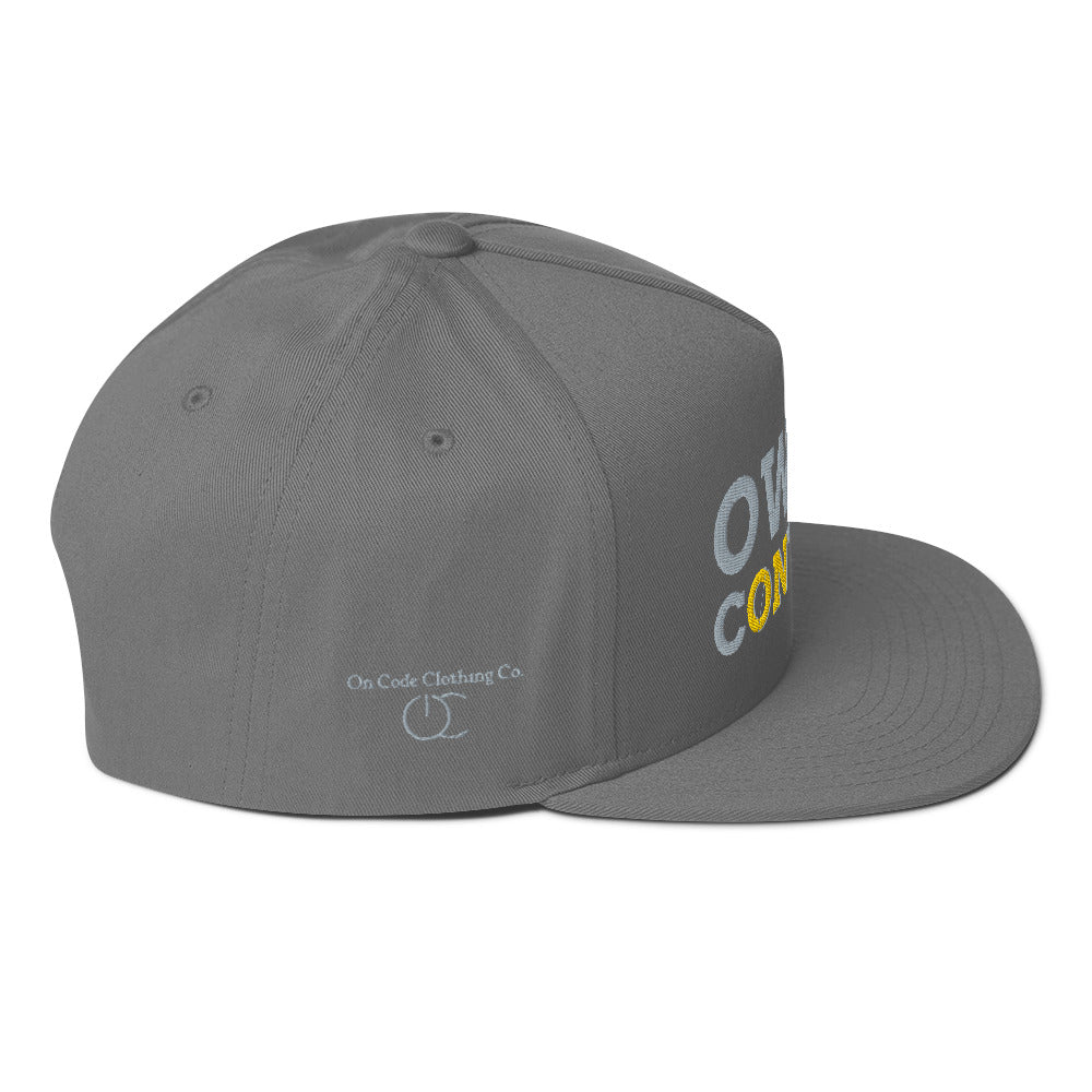 Own Flat Bill Cap – ON CODE Clothing Co.