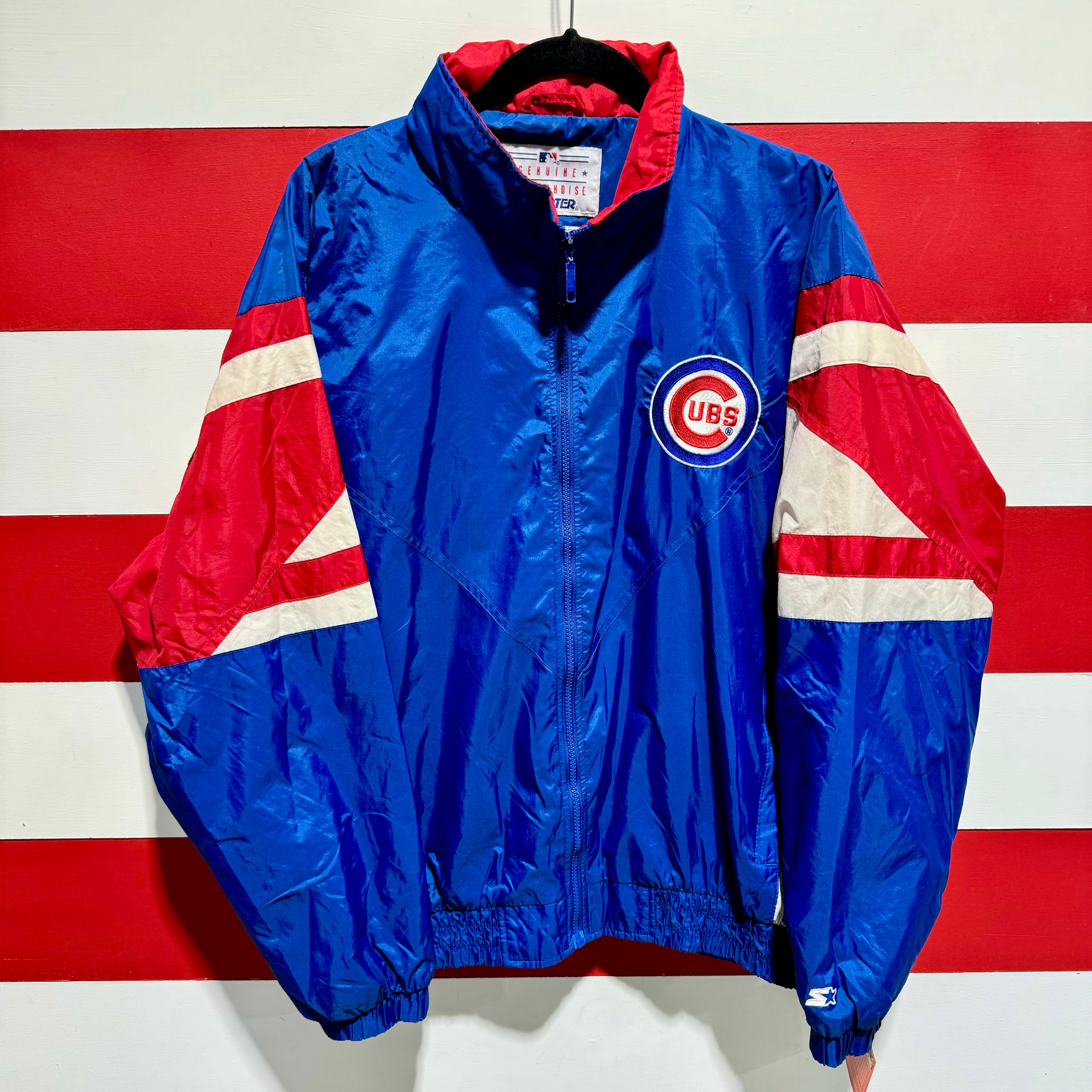 90s Chicago Cubs Starter Windbreaker