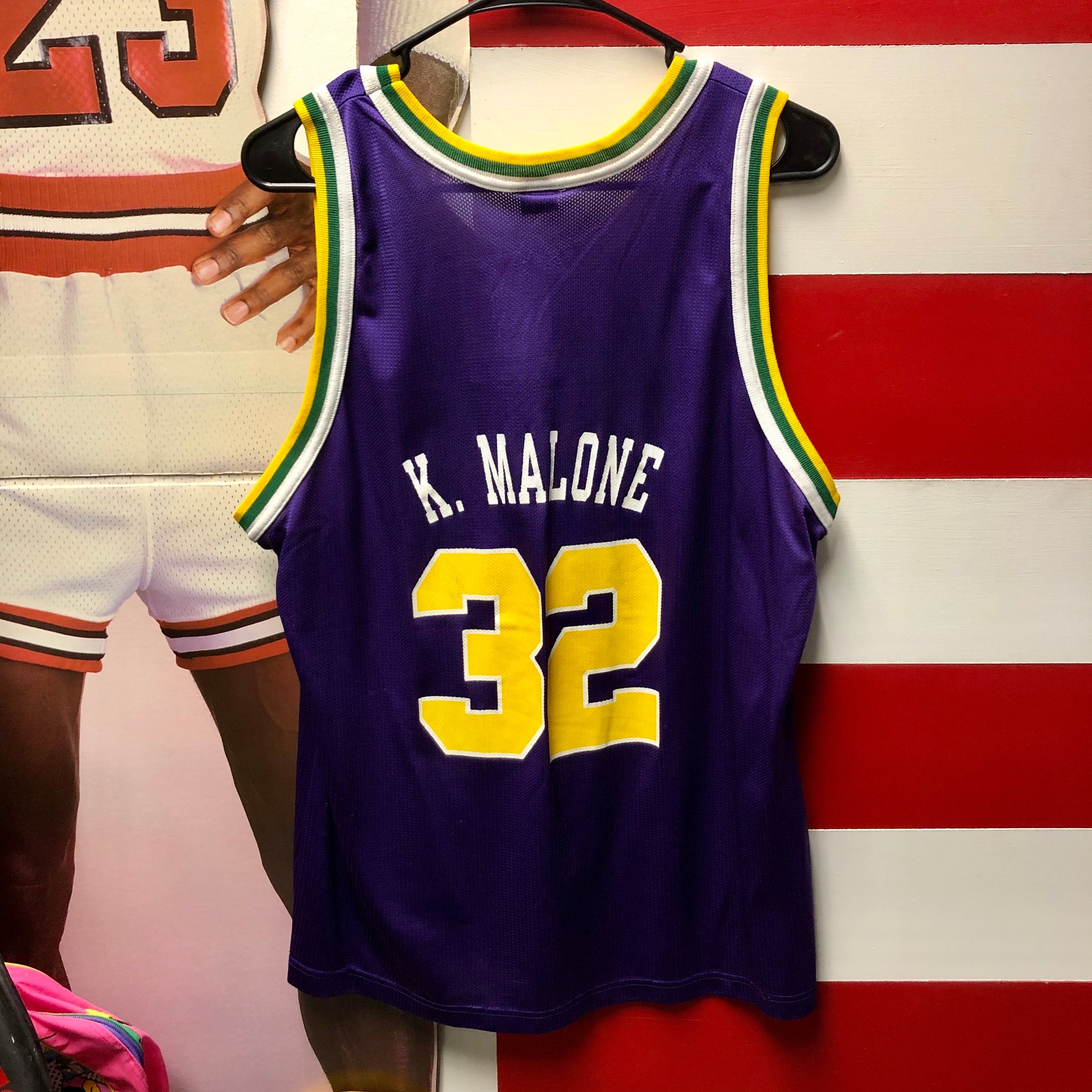 karl malone champion jersey