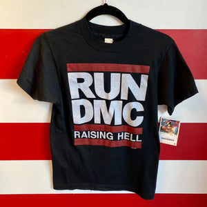 1986 Run DMC Raising Hell Original Promo Rap Tee Shirt