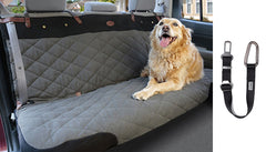 Dog Car Seat Cover and Seatbelt