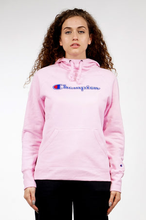 champion pink sweatshirt womens