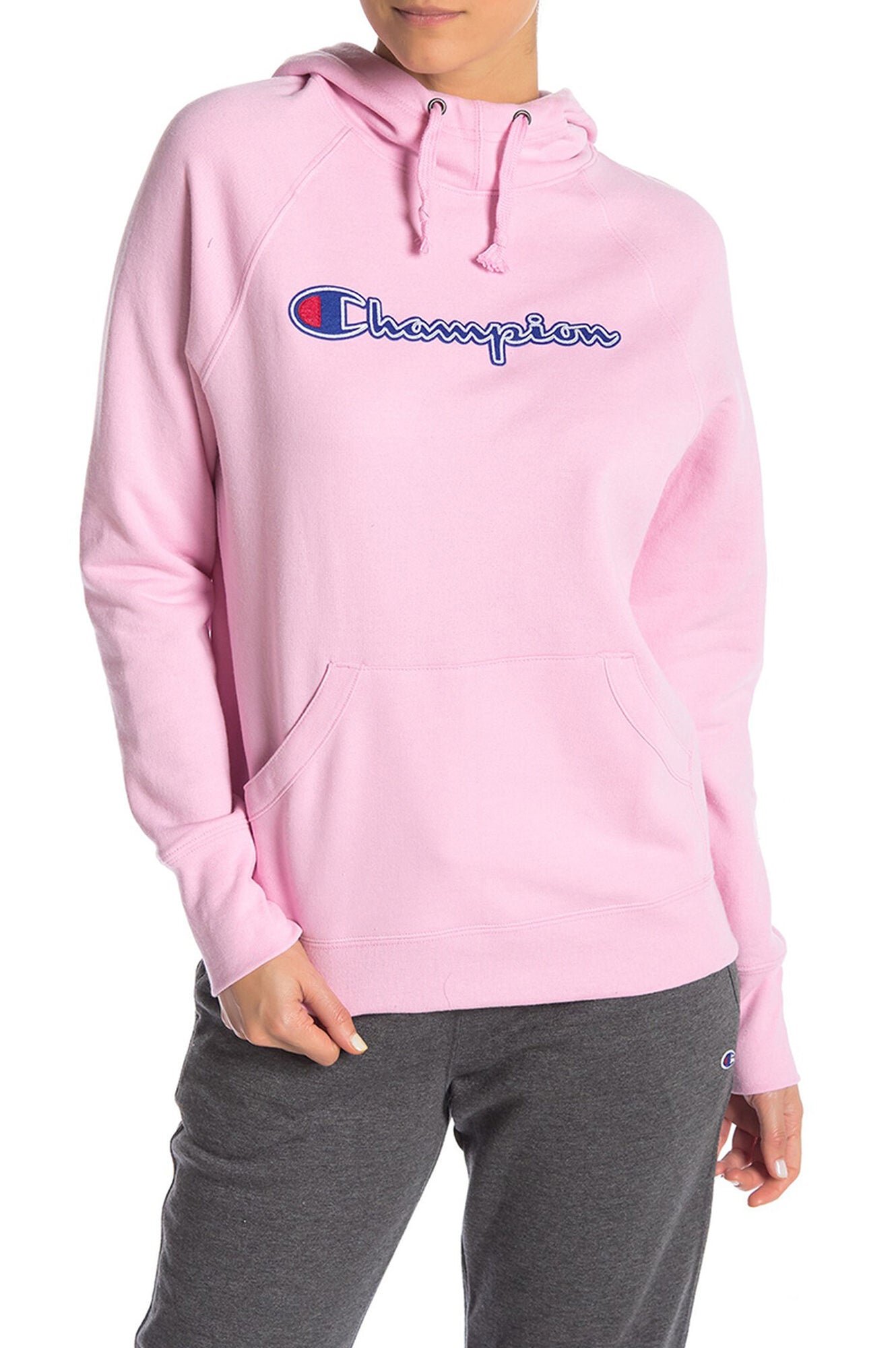 champion powerblend pullover hoodie