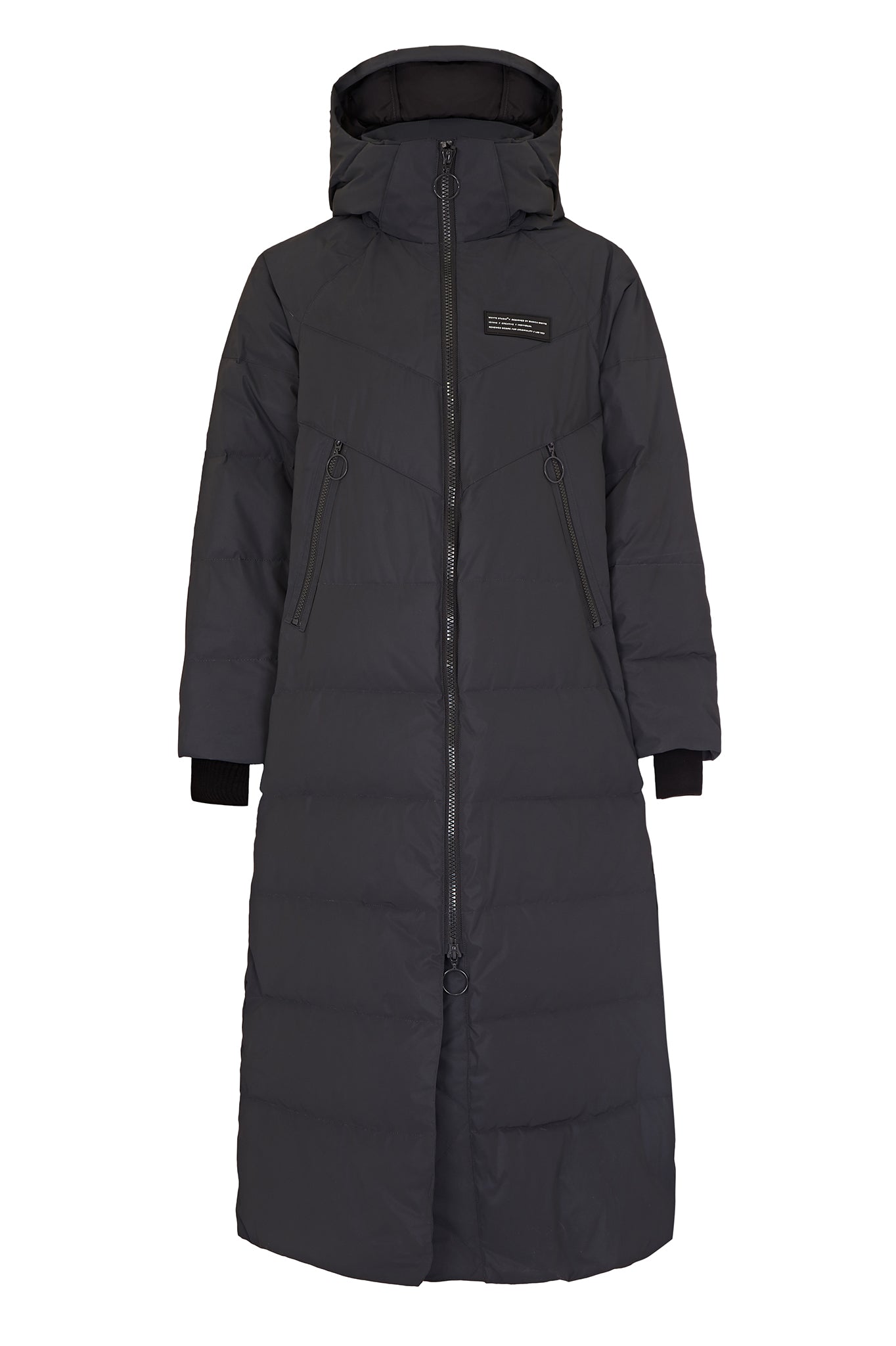 long puffer coat black