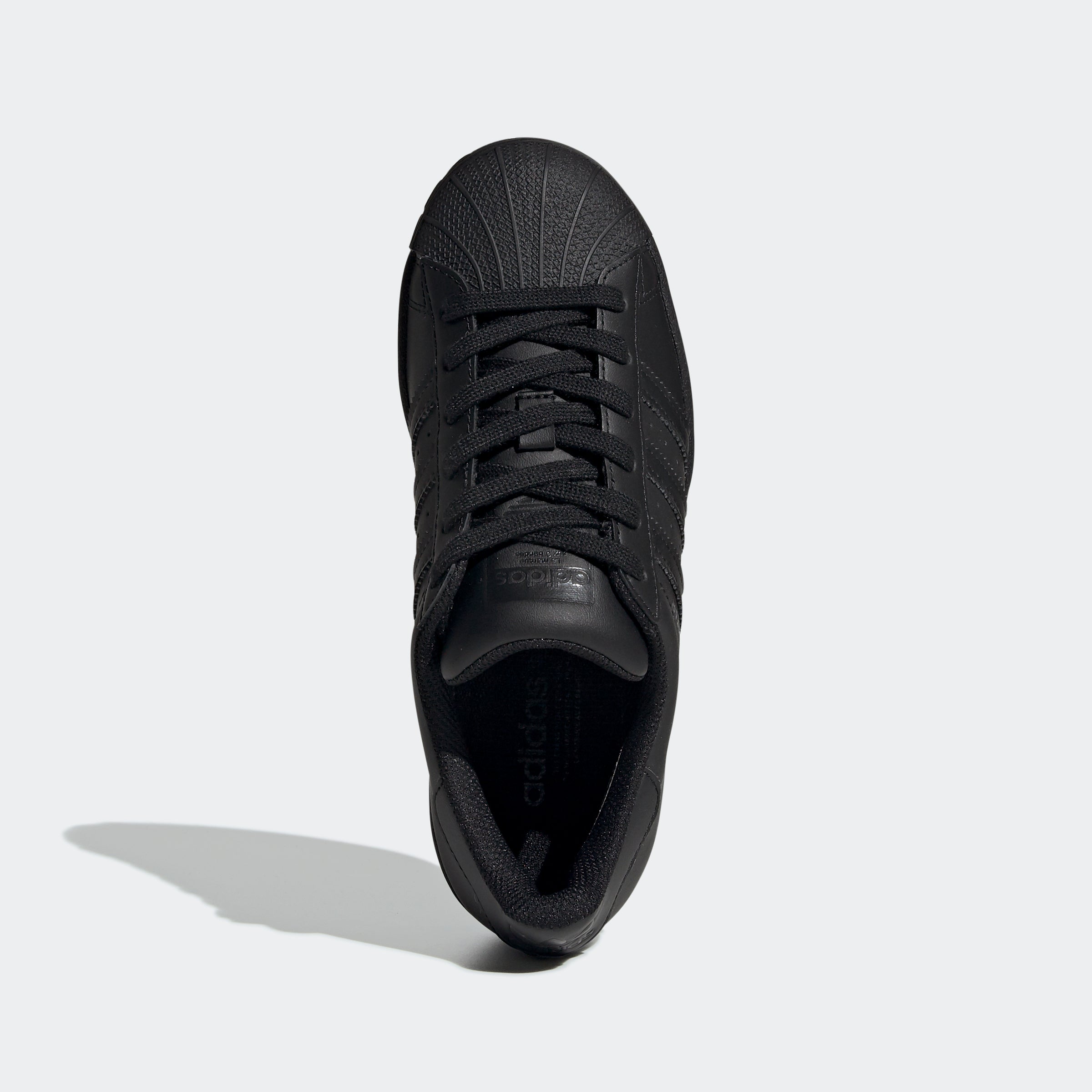 Big Kids adidas Originals Superstar Shoes Triple Black