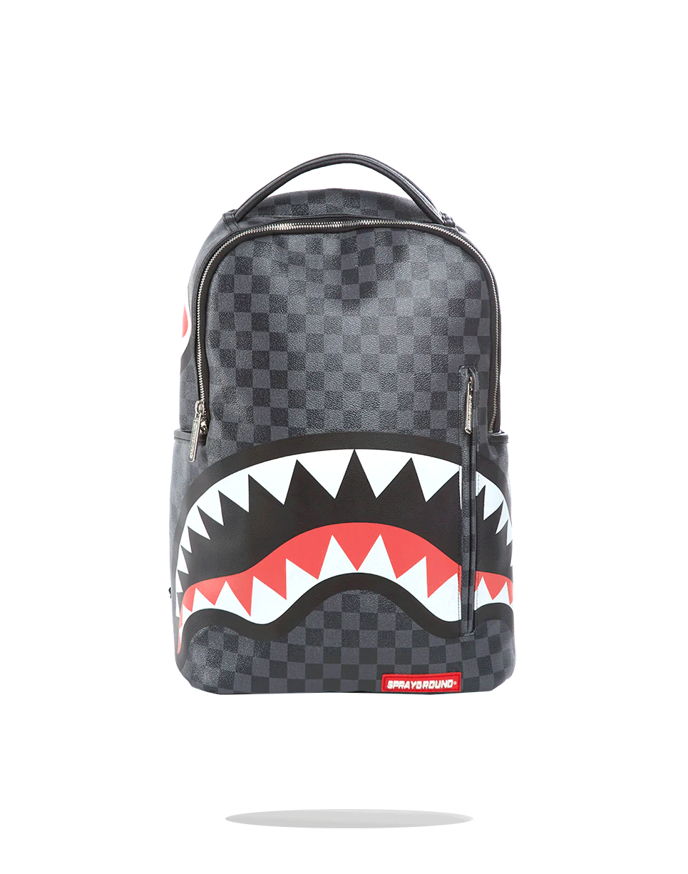 SPRAYGROUND mini shark backpack in Paris savage, brown, One size