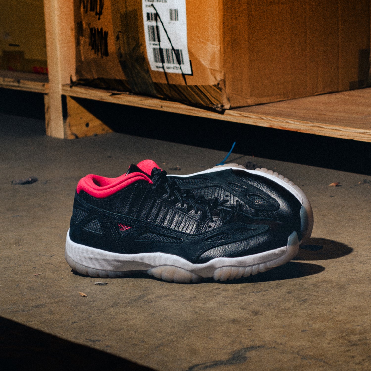 Men's Air Jordan 11 Retro Low IE "Bred"