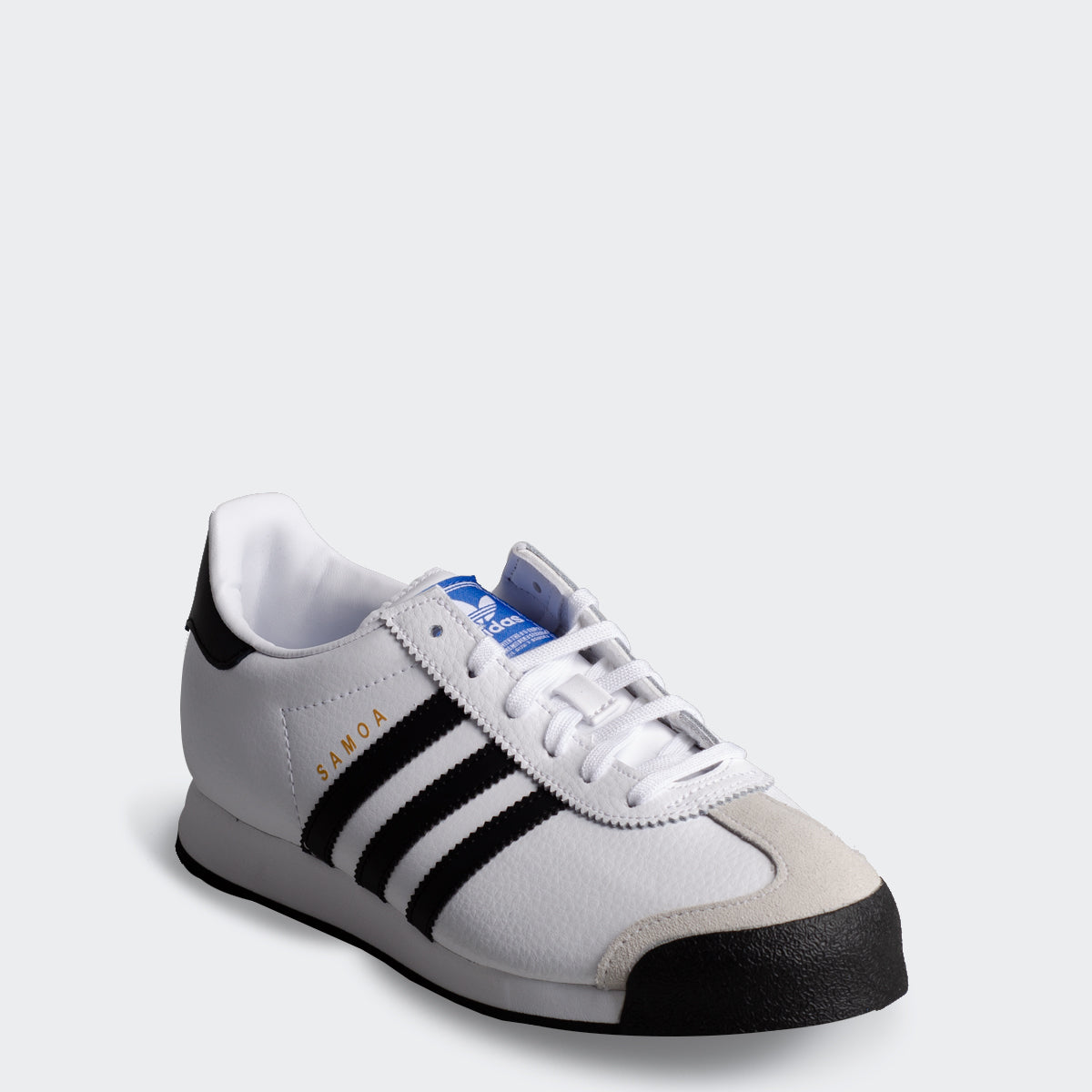 adidas samoa white and black