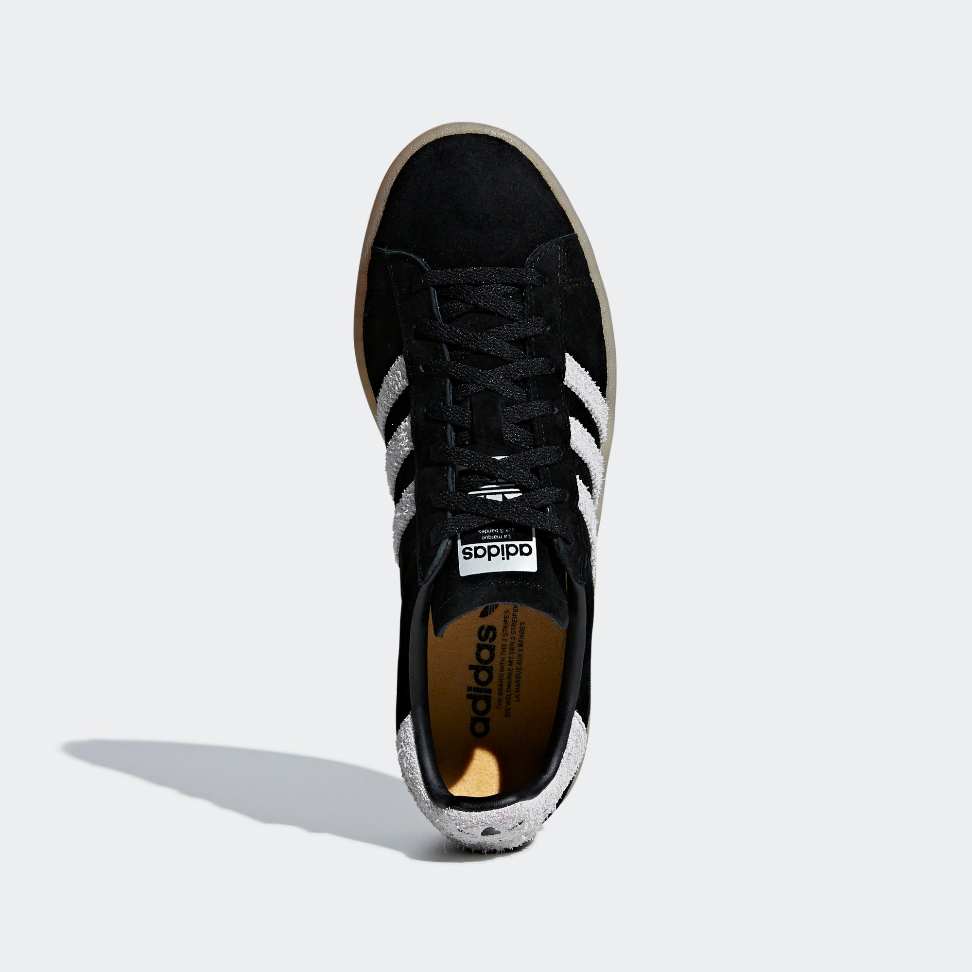 adidas black campus shoes