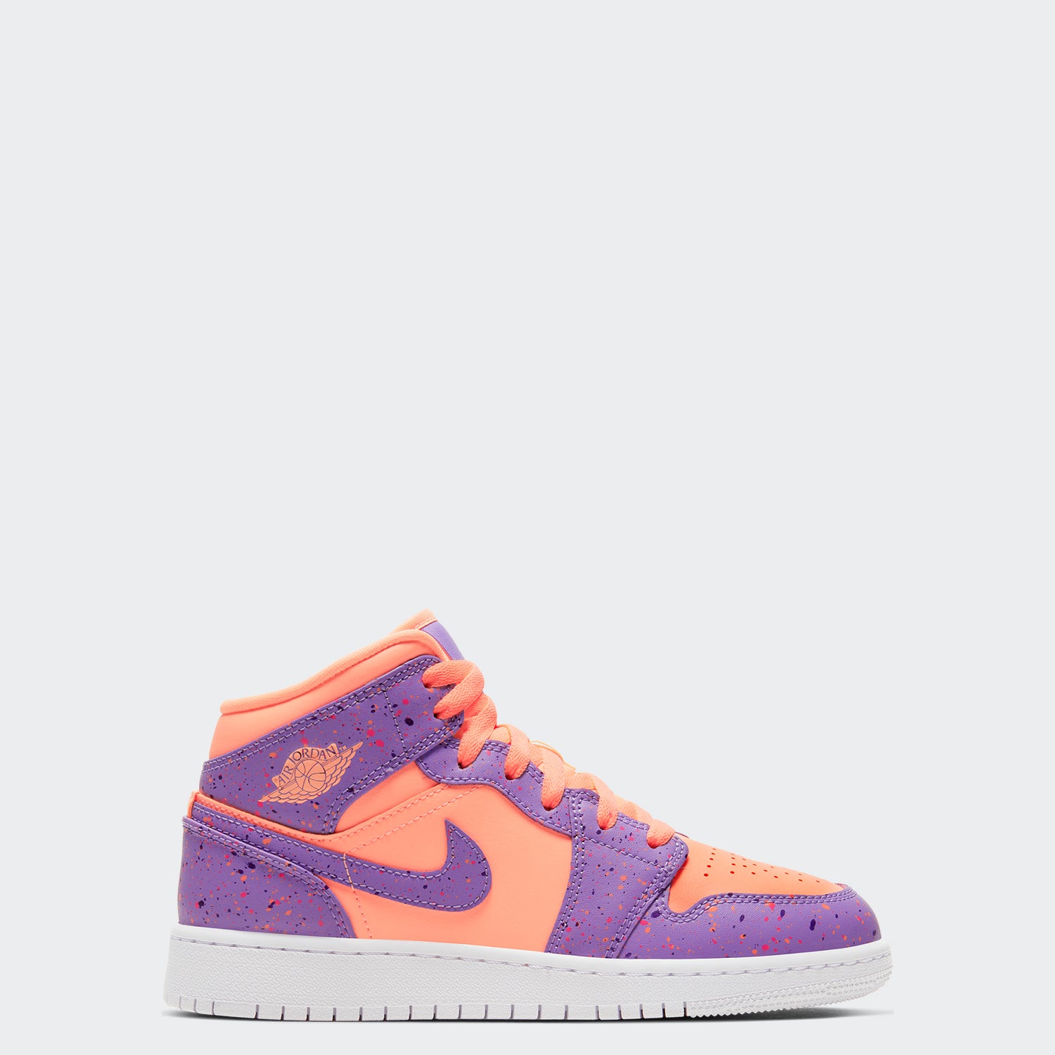 orange air jordan 1 big kid