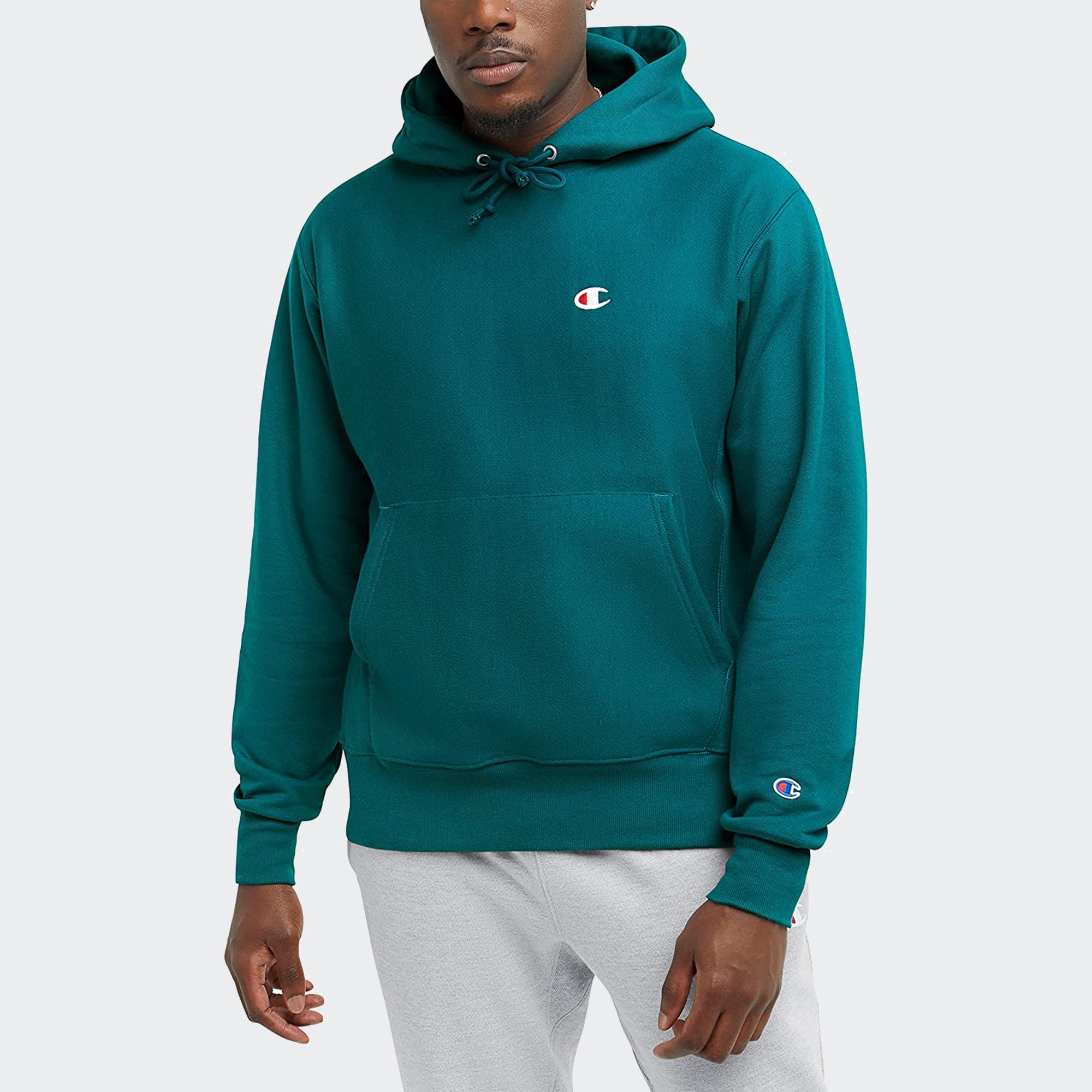 Champion Reverse Weave Hoodie Green | Chicago City