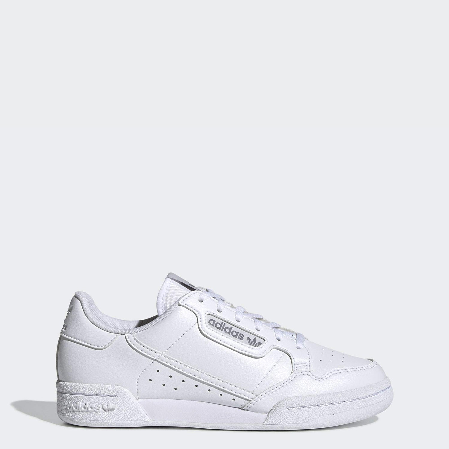 adidas originals continental 8s sneakers in triple white