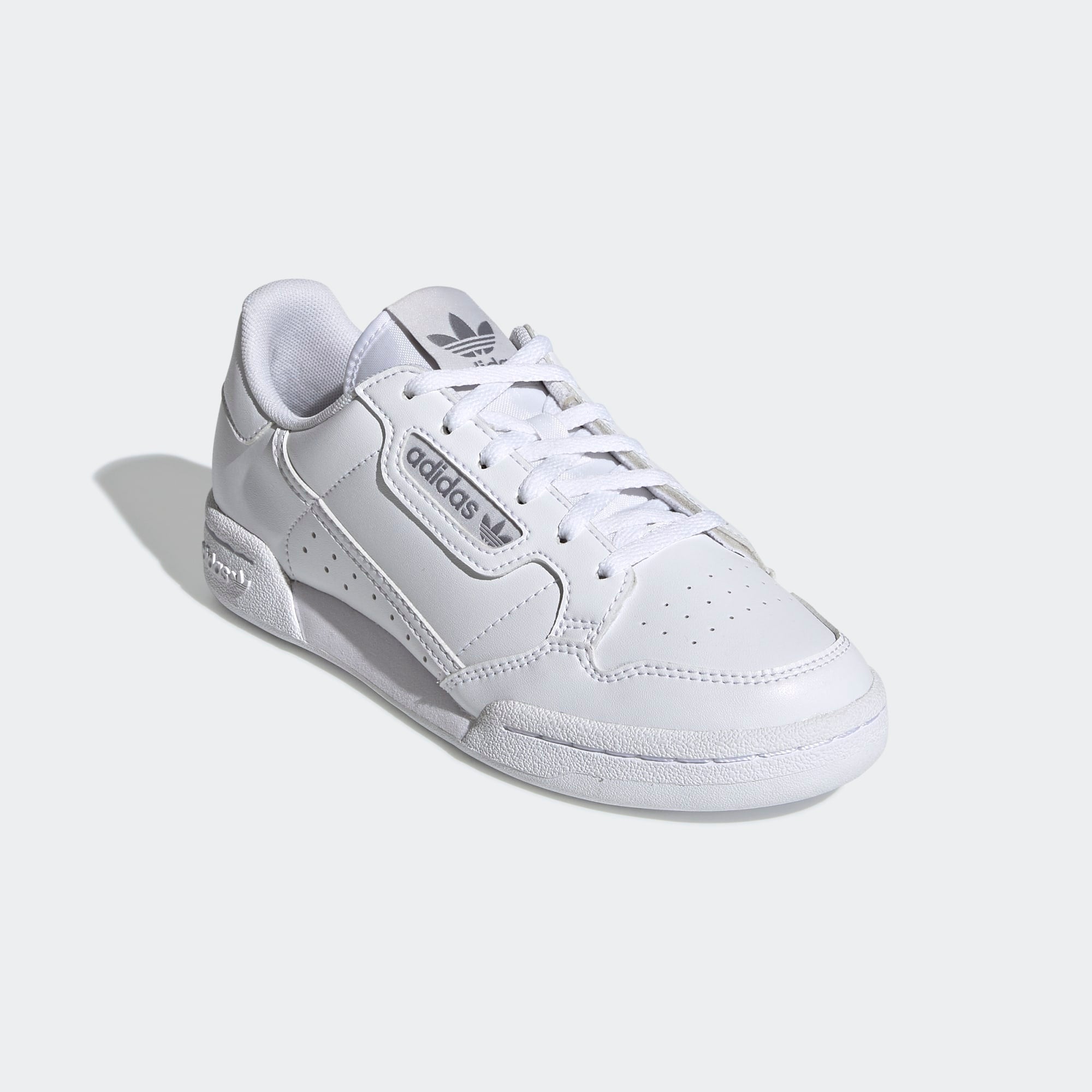 adidas continental 80 white and grey