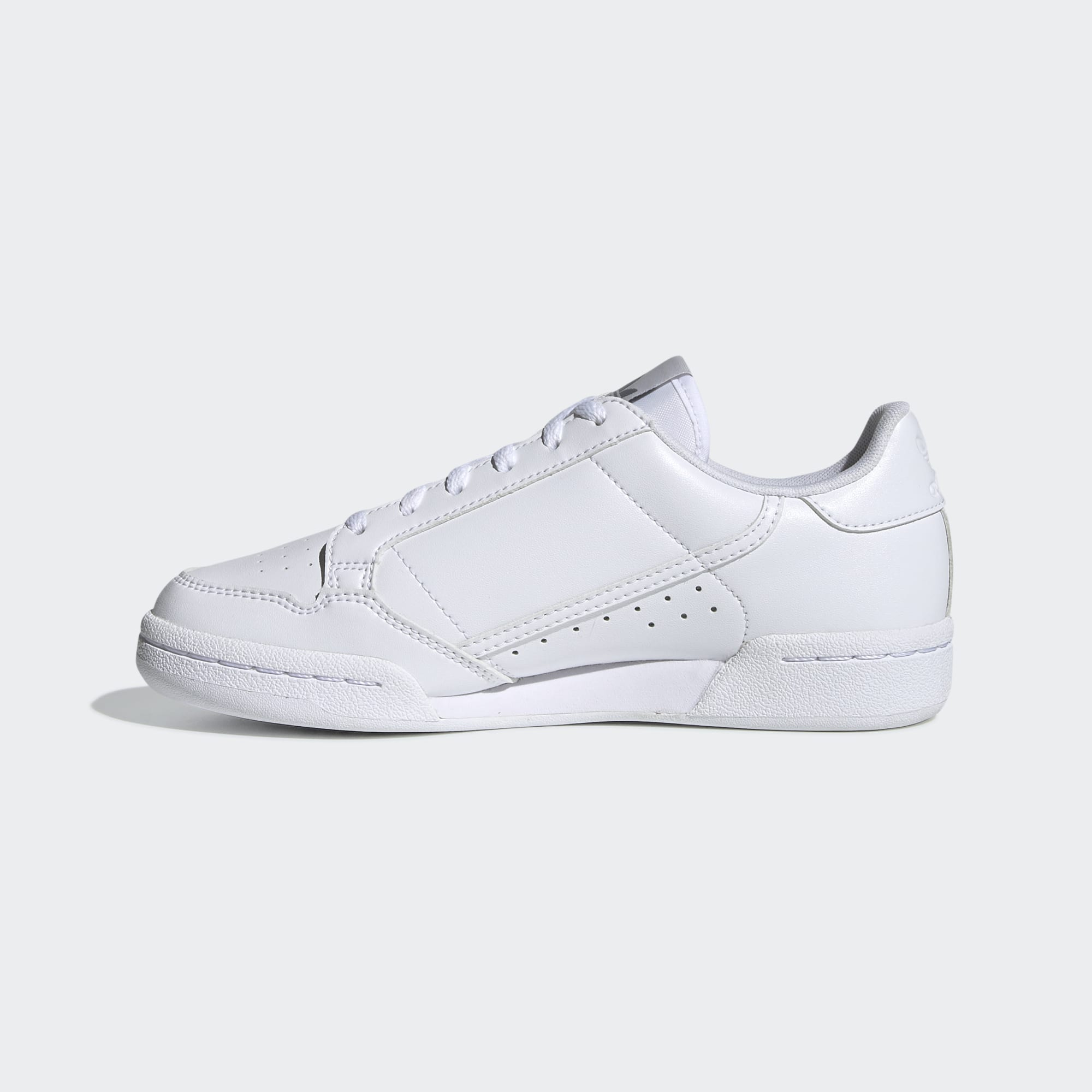 adidas pale blue continental 8 trainers