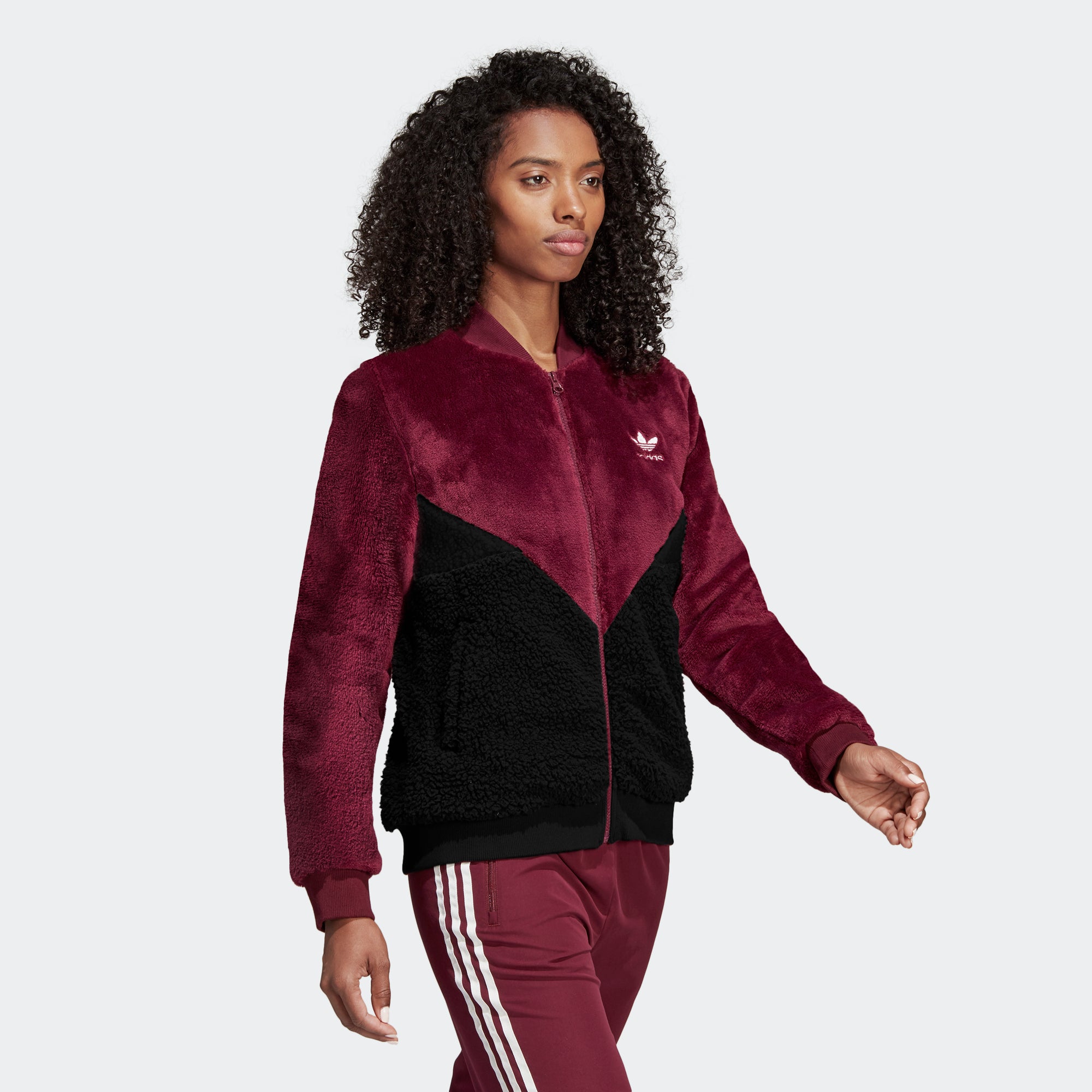 adidas CLRDO Track Jacket Red DH3002 | Chicago City Sports