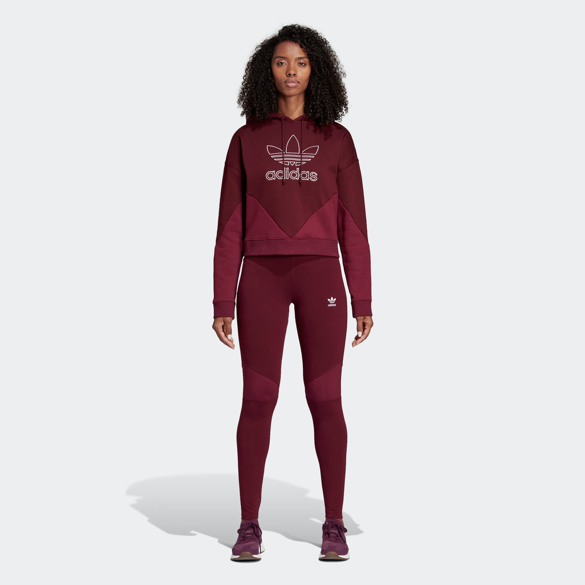 adidas CLRDO Hoodie Maroon DH3006 