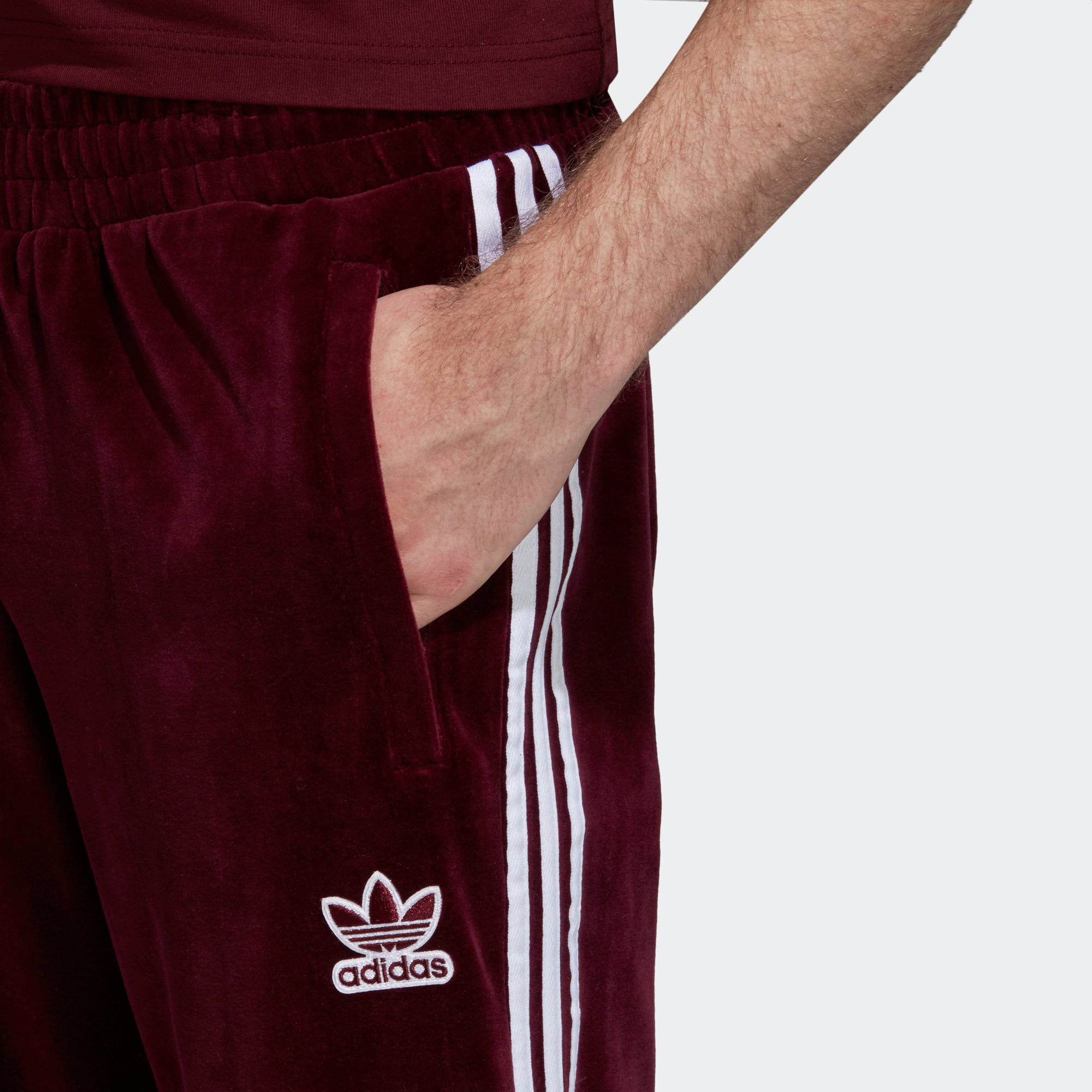 adidas BB Track Pants Maroon DH5784 