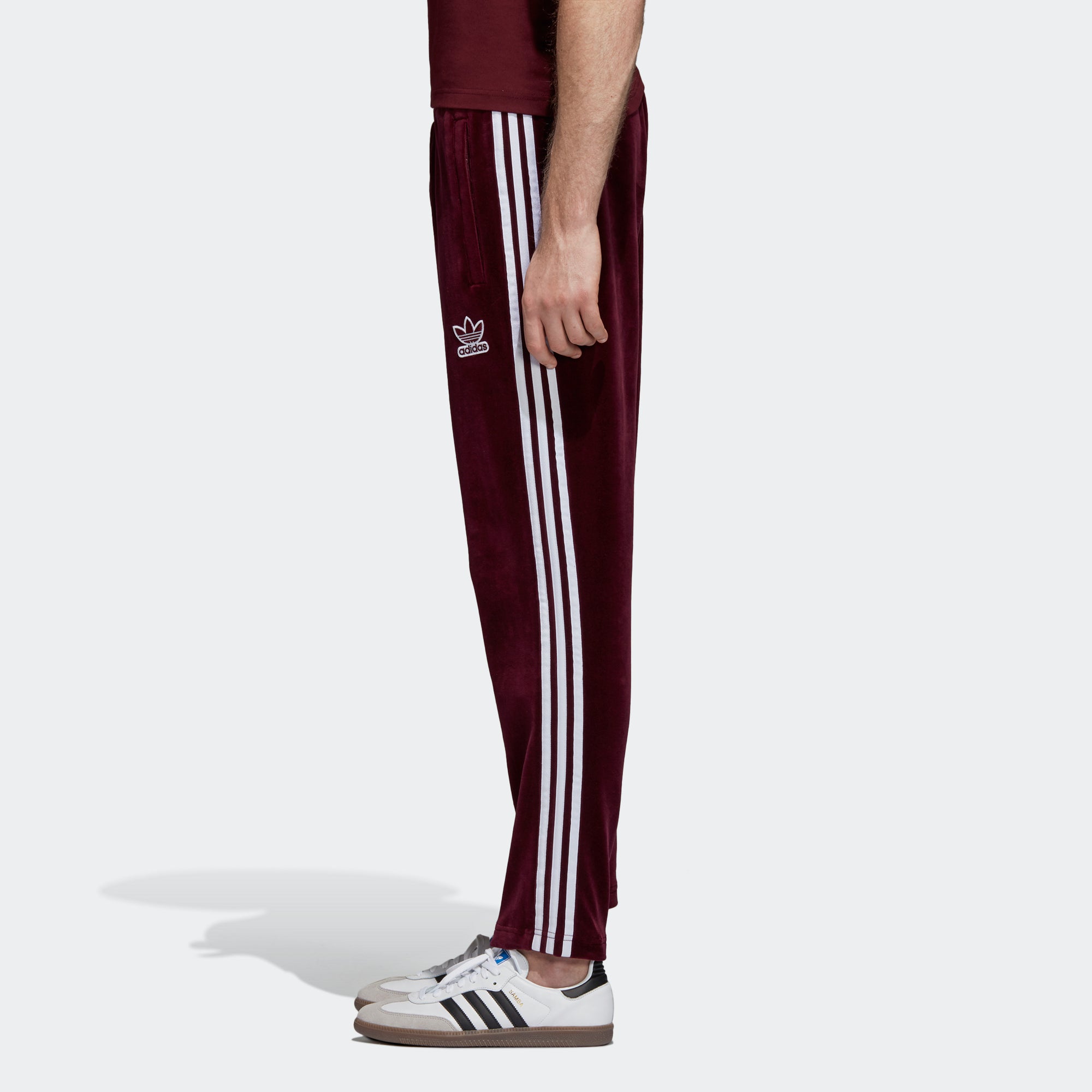 adidas bb track pants maroon