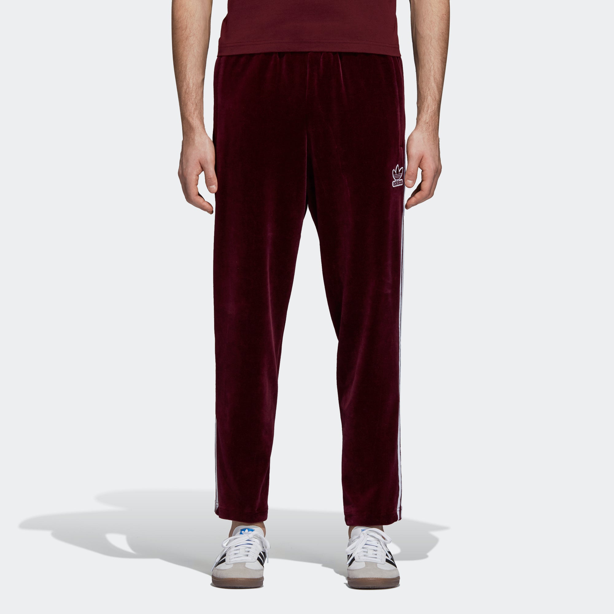 adidas bb track pants maroon